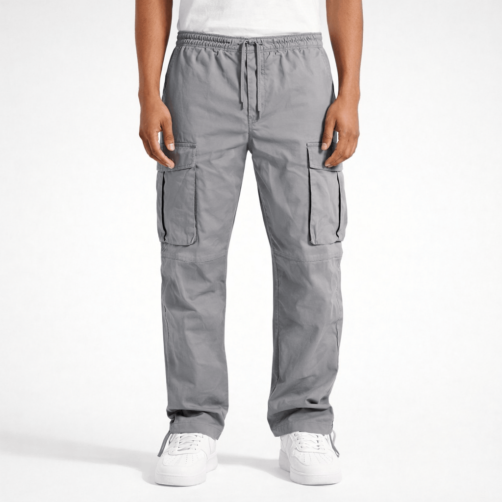 Coleeast London Light gray / XS TOPY Loose Fit Cargo Pants
