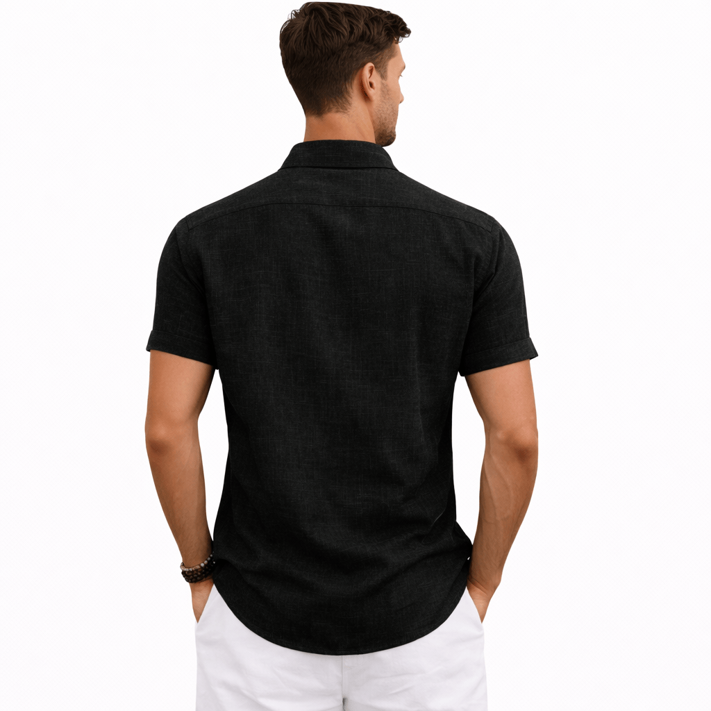 Coleeast London LUCAS Striped Linen Casual Shirt