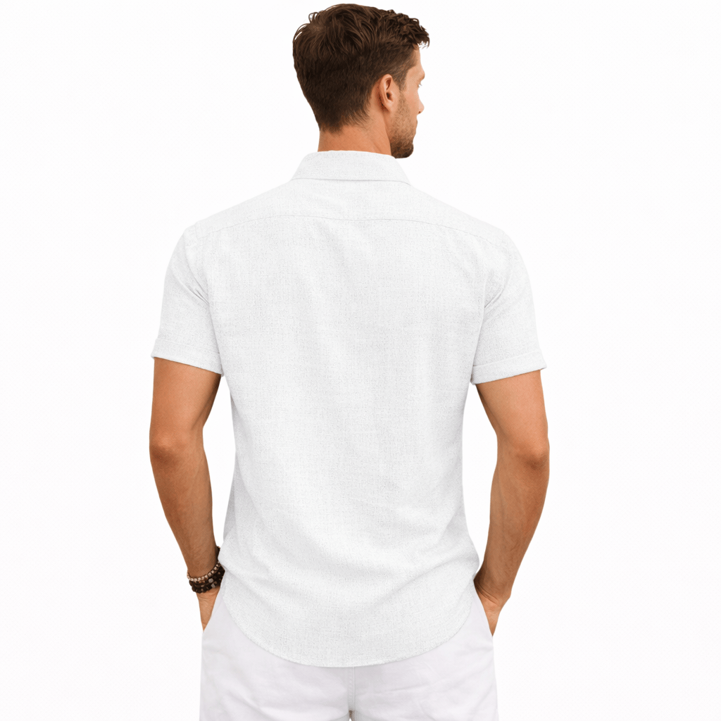 Coleeast London LUCAS Striped Linen Casual Shirt