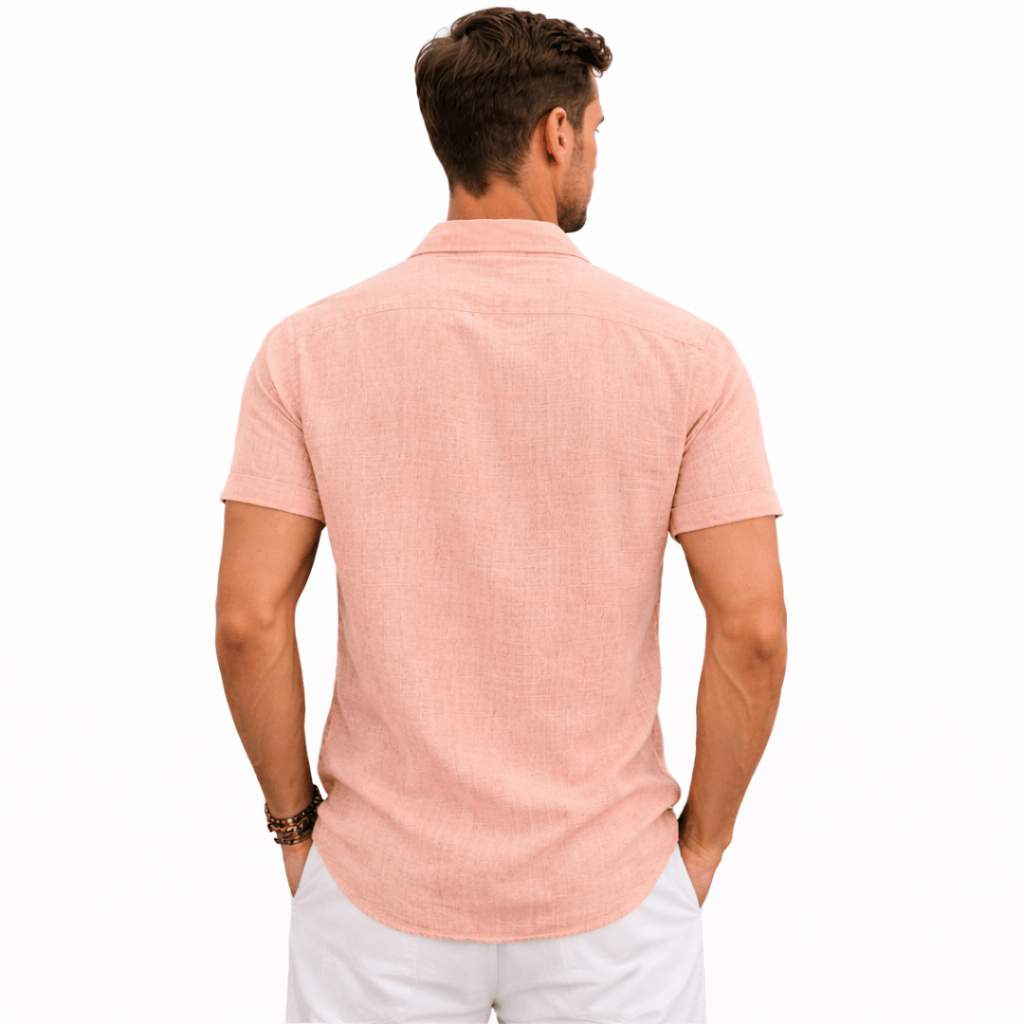 Coleeast London LUCAS Striped Linen Casual Shirt