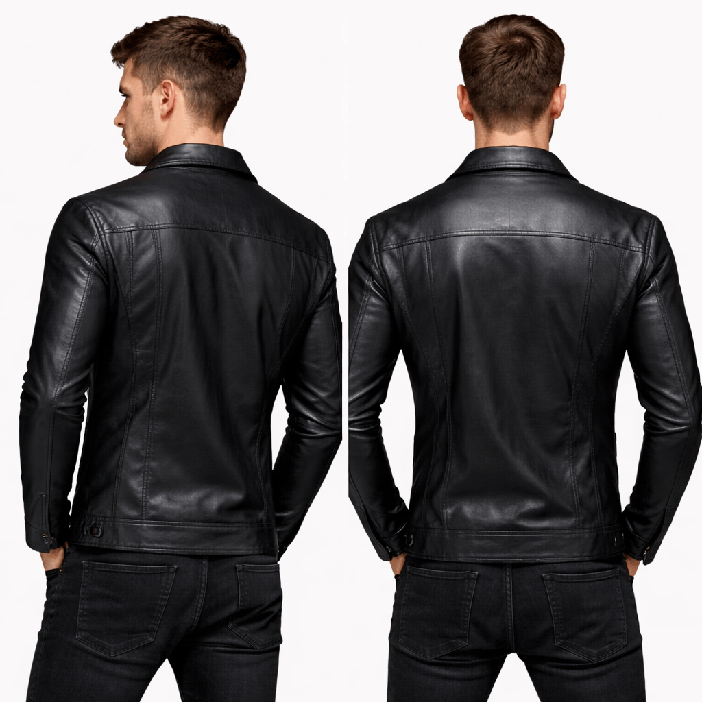 Coleeast London MASON Leather Jacket Zip-Up
