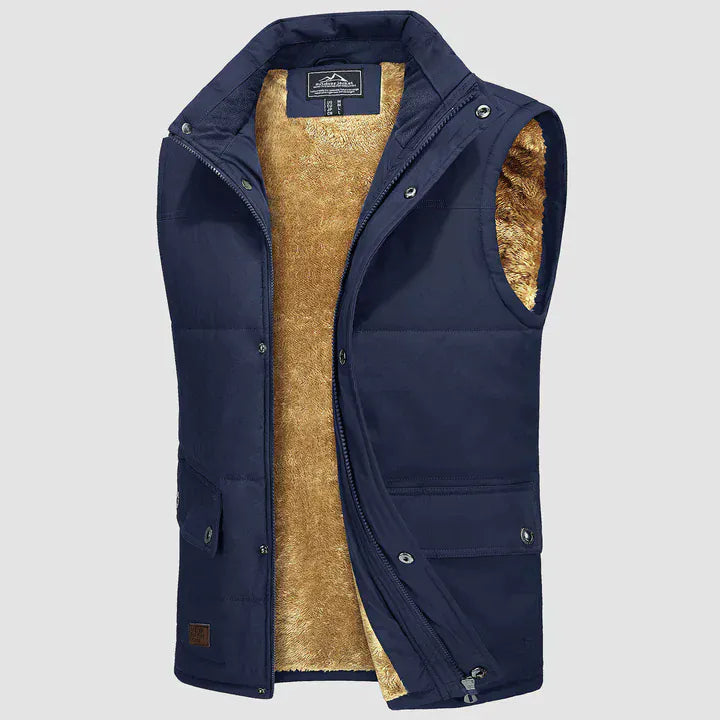 Coleeast-London NEWTON, Padded Cotton Slim Fit Vest