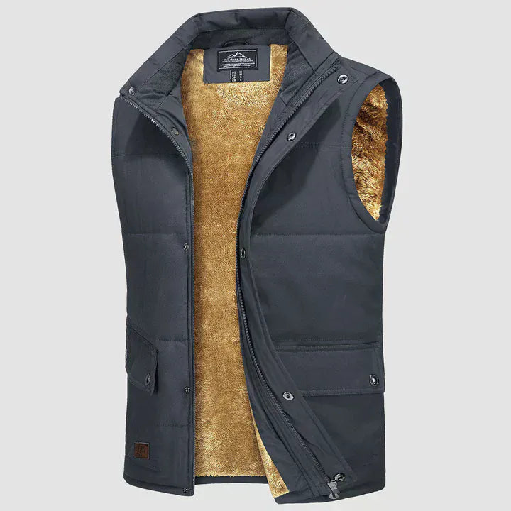 Coleeast-London NEWTON, Padded Cotton Slim Fit Vest