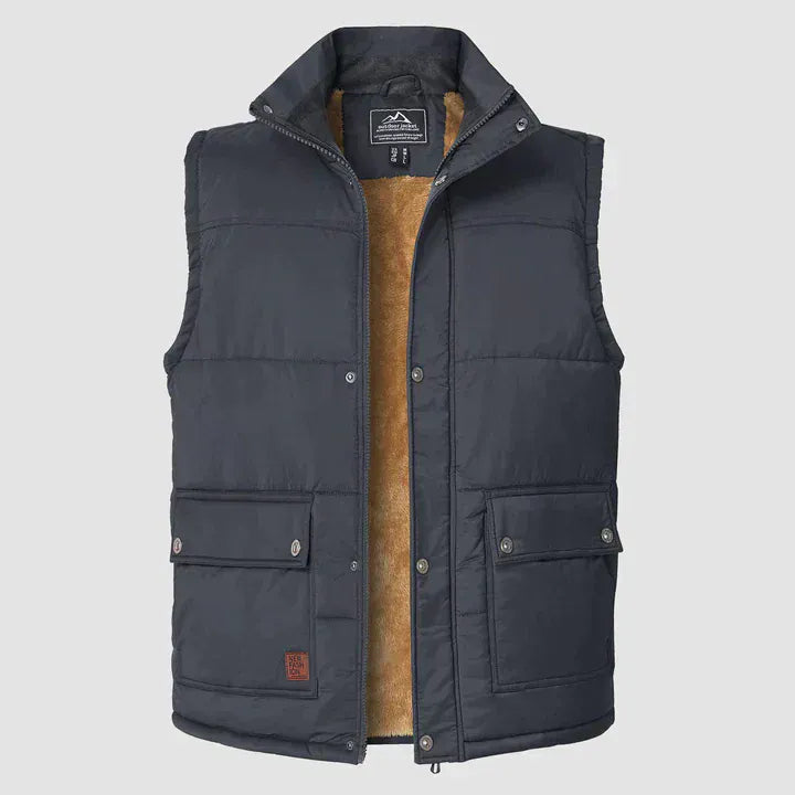 Coleeast-London NEWTON, Padded Cotton Slim Fit Vest
