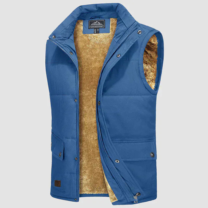 Coleeast-London NEWTON, Padded Cotton Slim Fit Vest