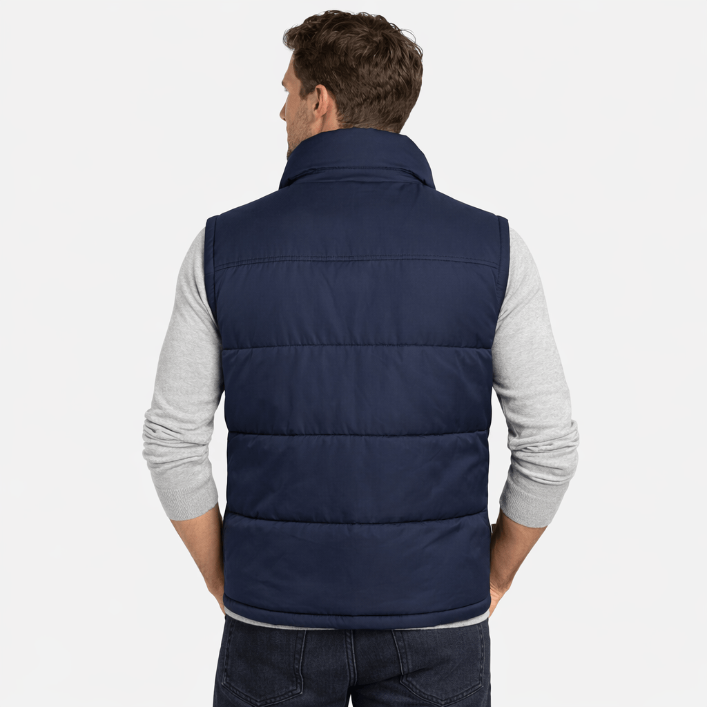 Coleeast-London NEWTON, Padded Cotton Slim Fit Vest