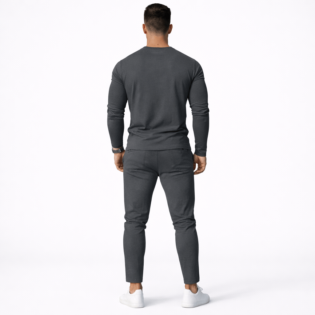 Coleeast-London PAT, Casual Round Neck Tracksuit
