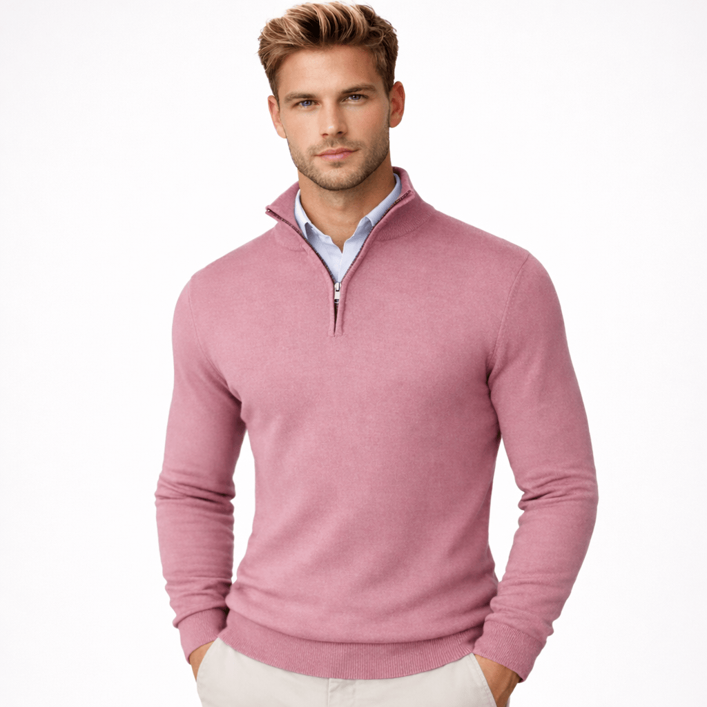 Coleeast London Pink / XS DAMON, Knitted Cardigan Vest