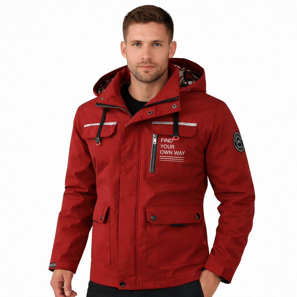 Coleeast-London Red / XS ARDEN, Casual Zip-Up Jacket