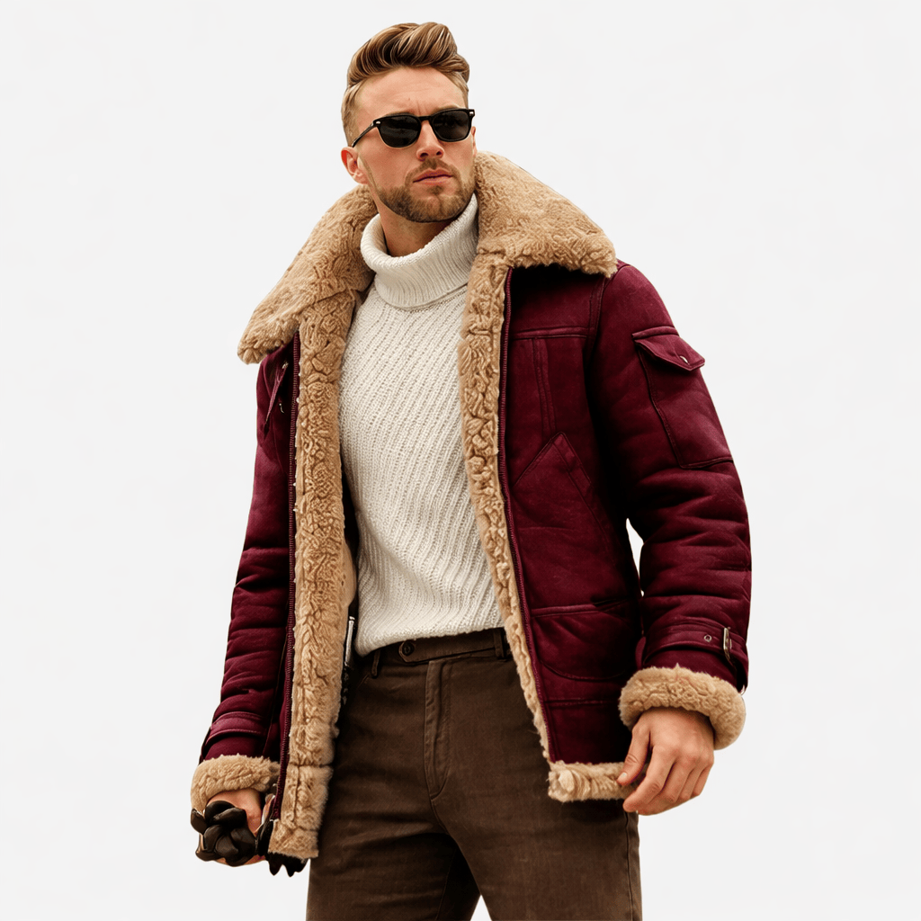 Coleeast-London Red / XS BOWEN, Zip-Up Regular Fit Jacket