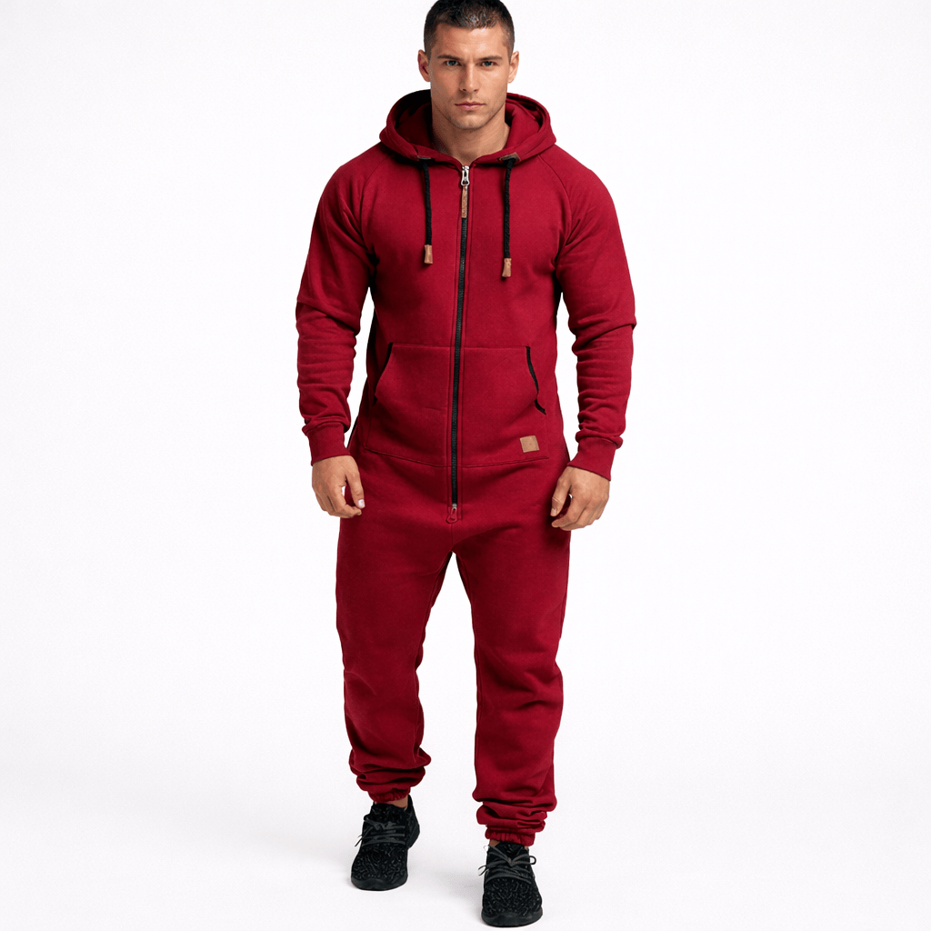 Coleeast-London Red / XS KANE, Sporty Hooded Pullover