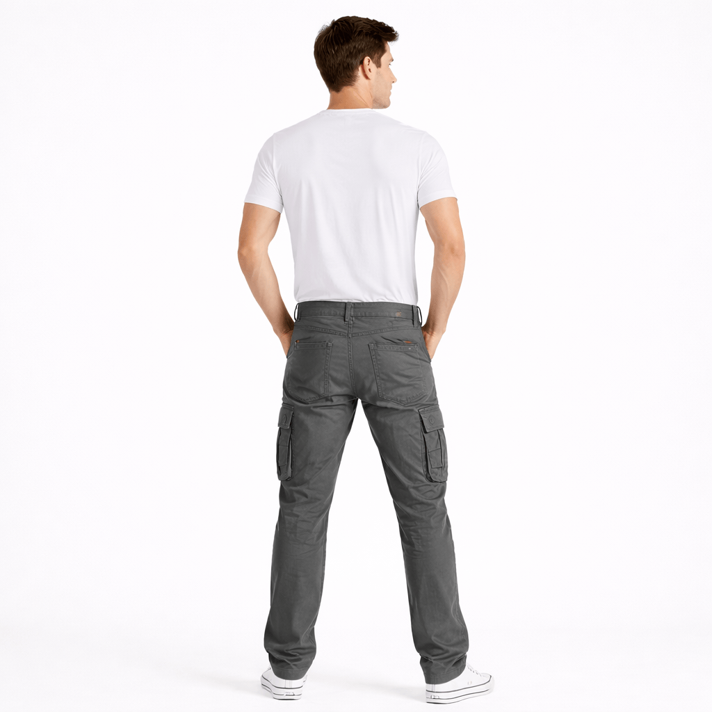 Coleeast-London SAM, Cotton Cargo Pants Regular Fit