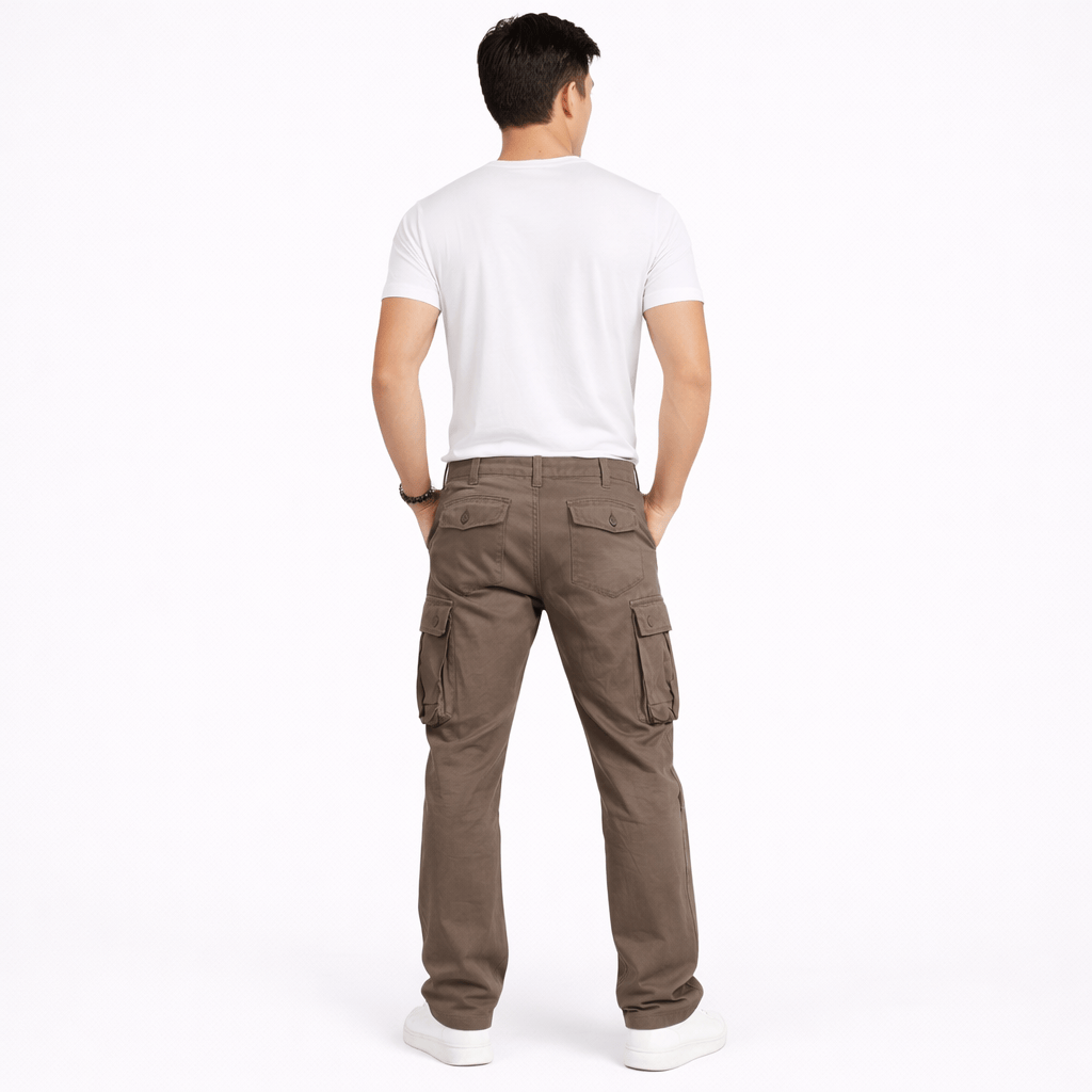 Coleeast-London SAM, Cotton Cargo Pants Regular Fit
