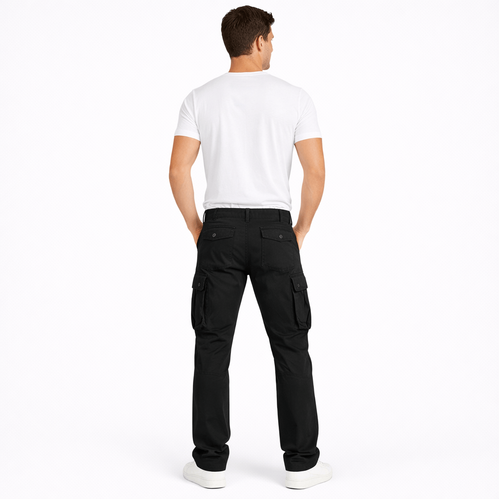 Coleeast-London SAM, Cotton Cargo Pants Regular Fit