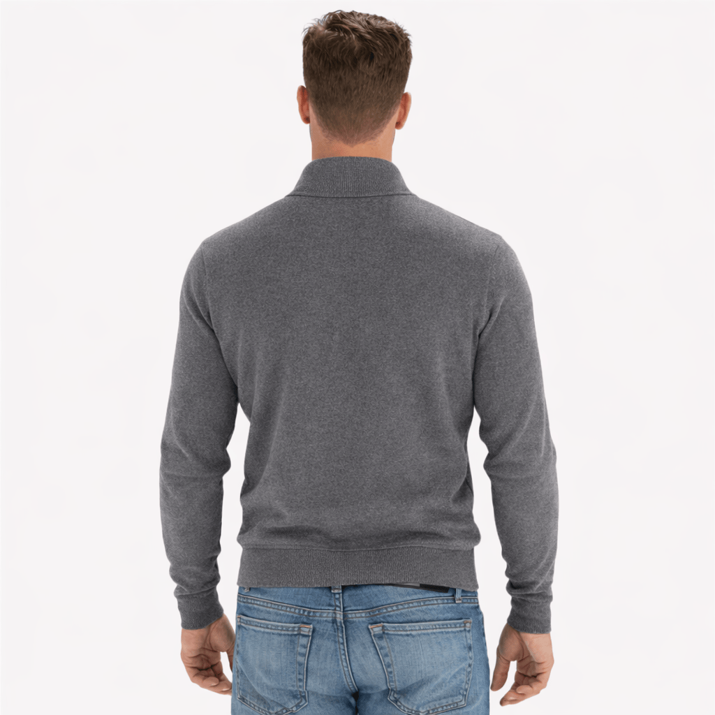 Coleeast-London TED, Turtleneck Zip Sweater