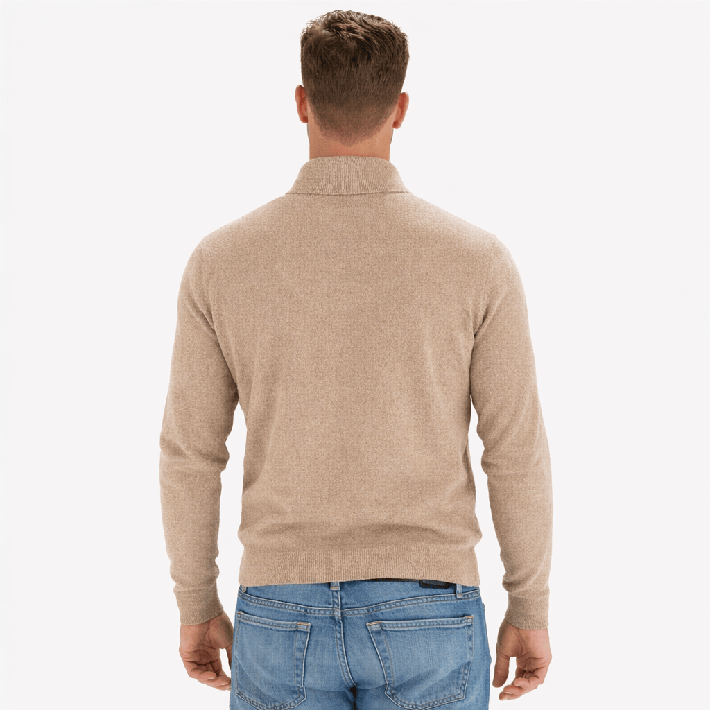 Coleeast-London TED, Turtleneck Zip Sweater