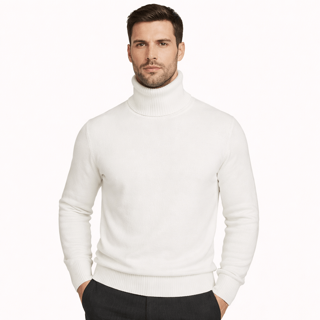 Coleeast-London White / XS DARNELL, Casual Fiber Blend Pullover